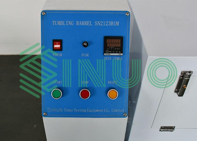 Iec60068-2 πέφτοντας έλεγχος κουμπιών συσκευών δοκιμής πτώσης βαρελιών ελεύθερος 3