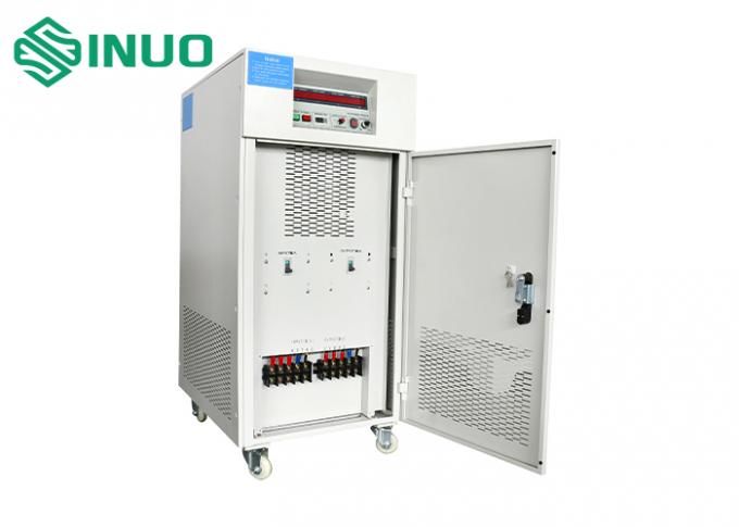Ηλεκτρική τροφοδοσία μεταβλητής συχνότητας IEC 60950-1 50KVA για έλεγχο συχνότητας και τάσης 0