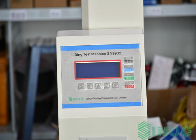 Ανυψωτική μηχανή δοκιμής βιδών σφαιρών υψηλής ακρίβειας IEC 60598-2-17 για τη δοκιμή 1