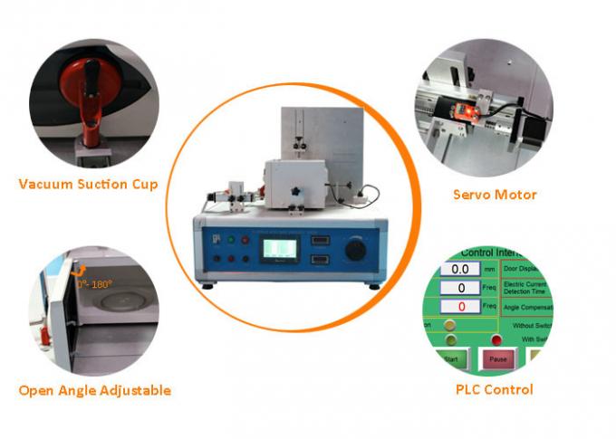 Iec60335-2-25 ηλεκτρική δοκιμή αντοχής συστημάτων πορτών φούρνων μικροκυμάτων εξεταστικού εξοπλισμού συσκευών 0