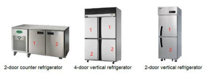 Πόρτα ψυγείων iec60335-2-24 4-σταθμών και σύστημα δοκιμής αντοχής συρταριών 0