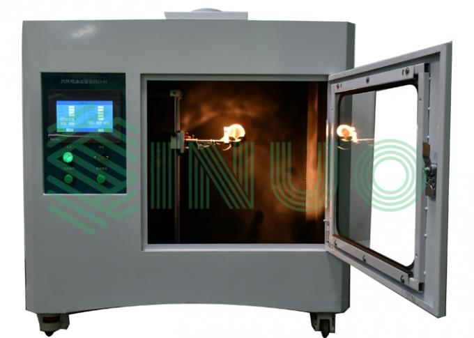 Iec60950-1 καυτή φλεμένος δοκιμή ευφλέκτου συσκευών δοκιμής πετρελαίου 2005 1mL/Min 0