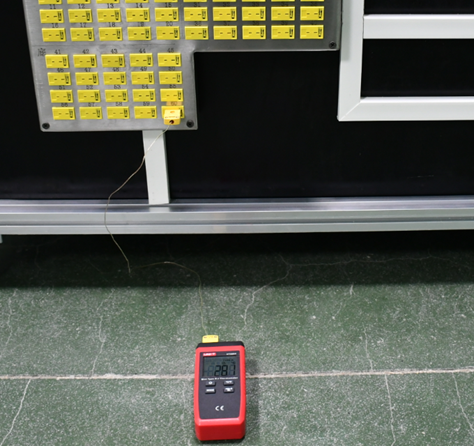 Ματ μαύρη χρωματισμένη γωνία δοκιμής θέρμανσης συσκευών σπιτικού IEC 60335-1 0