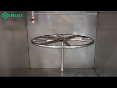 IEC 60529 αδιάβροχη αίθουσα δοκιμής 2013 IPX1 IPX2 με τον ελεγκτή πινάκων LCD σταλαγματιάς