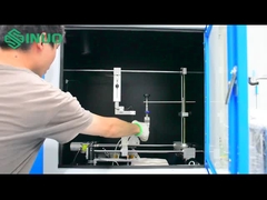 IEC 60335-1 Μηχανή δοκιμής φλόγας με βελόνα για την δοκιμή της εύφλεκτης και της αντοχής σε πυρκαγιά των υλικών