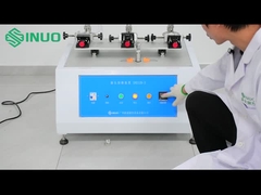 Τρεις σταθμοί πρίζα μονόκλιση μανδύα δοκιμή τριβής συσκευή πίεση φορτίο 4N IEC 60884