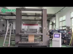 Δοκιμαστής συμπίεσης κιβωτίου 6-100KN Για δοκιμές συμπιεστικής αντοχής συσκευασίας από χαρτόνια