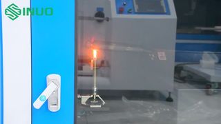 Δοκιμαστική μηχανή καύσης λαβής μαγειρικών σκευών BS EN 12983-1 Ελεγχόμενος εξοπλισμός εργαστηρίου PLC