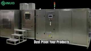 Θάλαμος δοκιμής άμμου και σκόνης MIL STD 810G