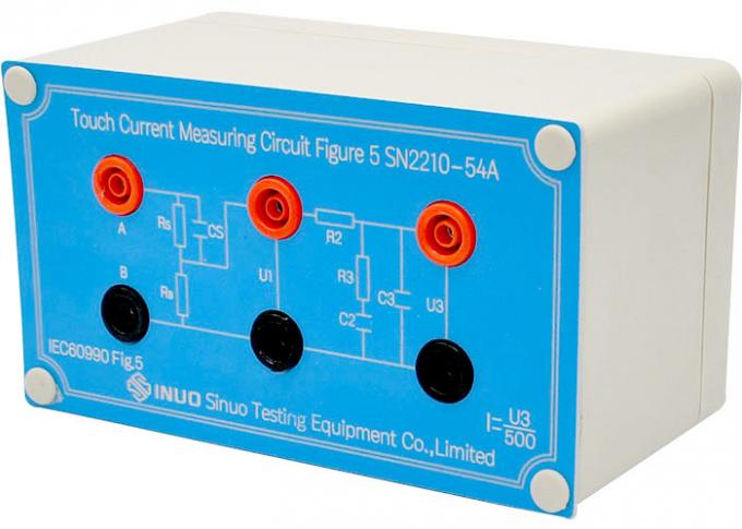 IEC 60990 σχήμα 5 ρεύμα αφής που μετρά τον εξοπλισμό δοκιμής κυκλωμάτων 2