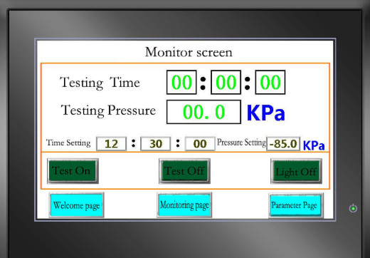 IEC 62133 κύτταρα 11,6 κενή αίθουσα δοκιμής ελέγχου PLC χαμηλής πίεσης προσομοίωσης μεγάλου υψομέτρου kPa 1