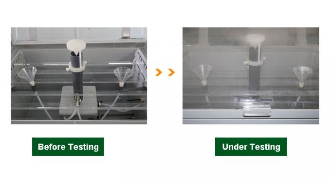 Προγραμματίσημη αλατισμένη ψεκασμού ομίχλης διάβρωσης δοκιμής μηχανή δοκιμής αιθουσών astm-B117 περιβαλλοντική 1
