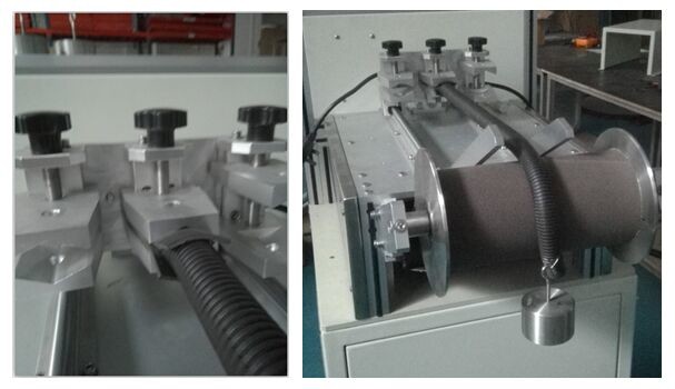 IEC 60335-2 Εξοπλισμός δοκιμής τριβής για εύκαμπτο σωλήνα πλυντηρίου ρούχων 1