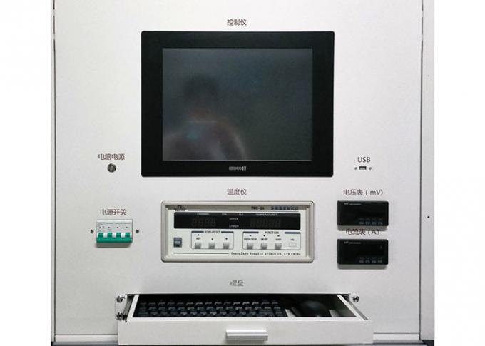 IEC 62196-1 προγραμματίσημο σύστημα 1000A δοκιμής θερμοκρασίας αυξανόμενο 0